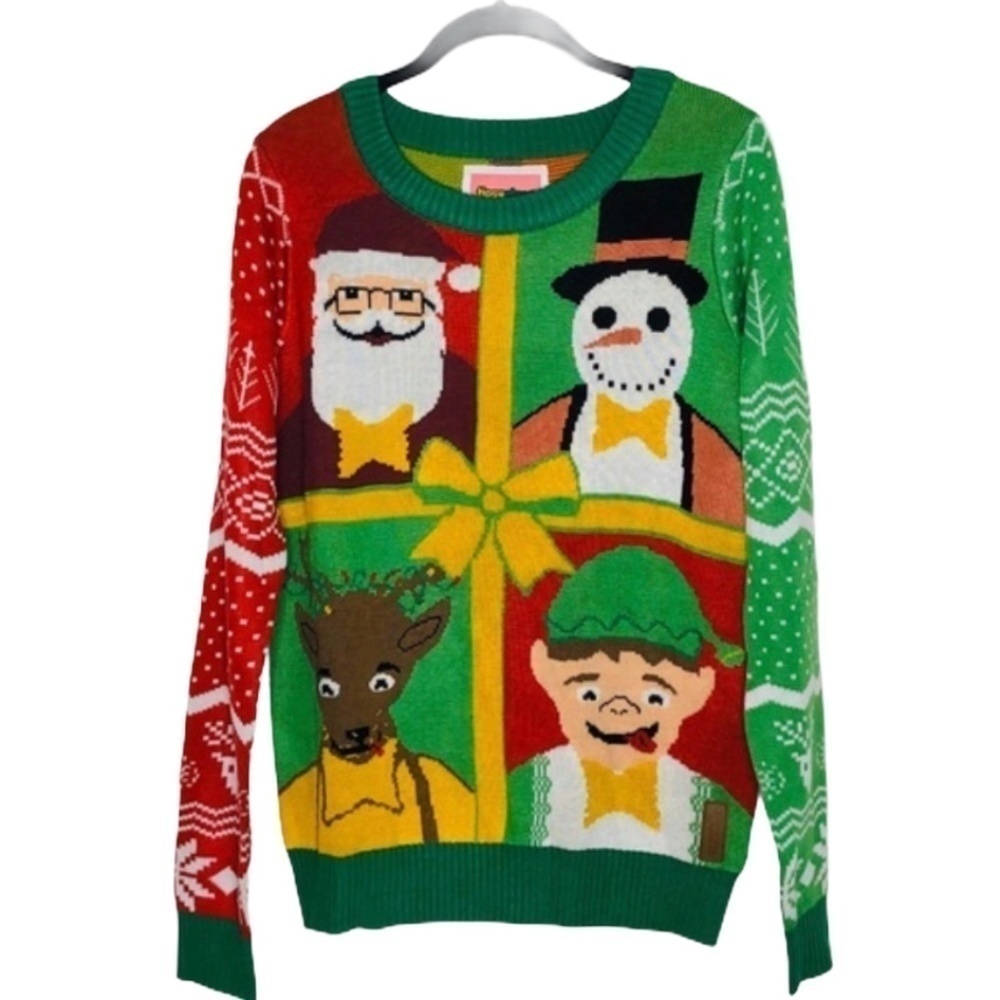TIPSY‎ ELVES Christmas Sweater - Picture 2 of 6